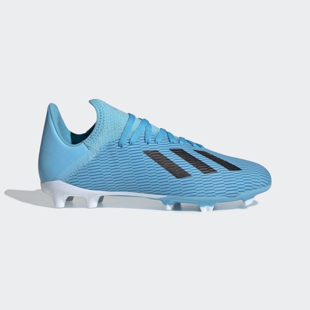 Adidas Men's X 19.2 Firm Ground Football Boots Light Blue/Black/Pink Ireland F35366